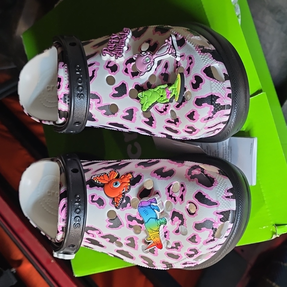 Crocs Ron English Party Animal Limited edition bae